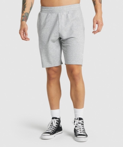 Gymshark Critical 2.0 9" Men's Shorts Light Grey | UAE-91VKIZ