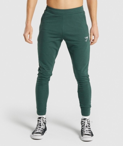 Gymshark Critical 2.0 Men's Joggers Dark Green | UAE-35MTXU