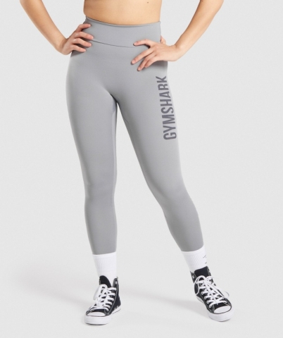 Gymshark GS Power High Waisted Women's Leggings Grey | UAE-28PGXJ