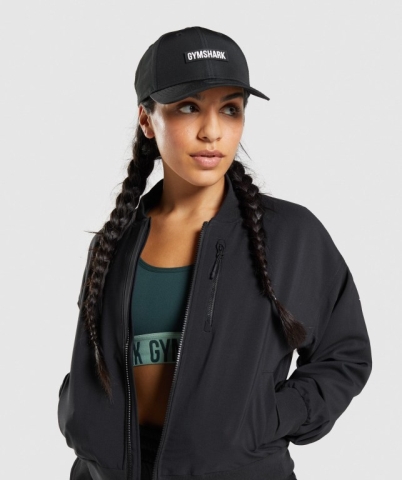 Gymshark New Era GS 9Forty Snapback Women's Headwear Black | UAE-30IQBJ