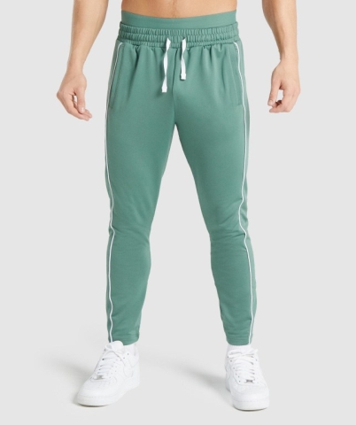 Gymshark Recess Men's Joggers Green | UAE-36TCXL