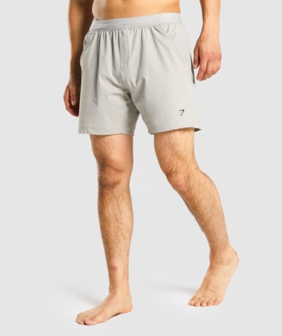 Gymshark Studio Men's Shorts Grey | UAE-40UKBY