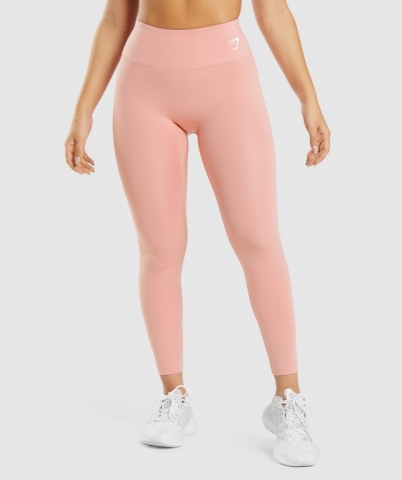 Gymshark Training High Waisted Women's Leggings Pink | UAE-71ZJPM