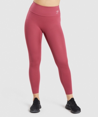 Gymshark Training High Waisted Women's Leggings Pink | UAE-86BAKC