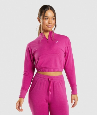 Gymshark Training Pippa Women's Hoodies Pink | UAE-58ADPL