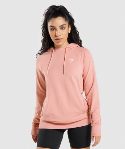 Gymshark Training Women's Hoodies Pink | UAE-09NKJR