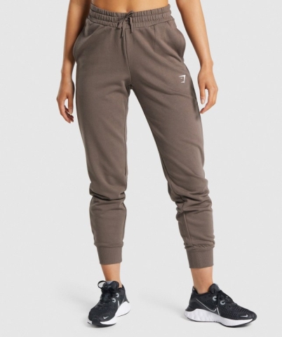 Gymshark Training Women's Joggers Brown | UAE-80ZDAO