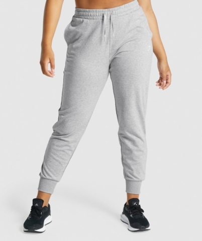 Gymshark Training Women's Joggers Light Grey | UAE-05IOCN