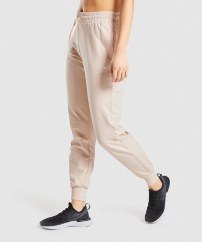 Gymshark Training Women's Joggers Light Brown | UAE-84TRMO