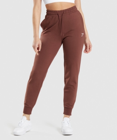 Gymshark Training Women's Joggers Pink Brown | UAE-16TPKR