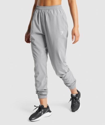 Gymshark Training Woven Women's Joggers Grey | UAE-39GLJE