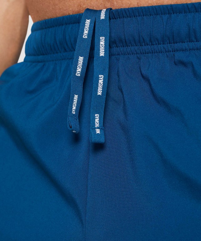 Gymshark Arrival Men's Shorts Blue | UAE-29NKCR