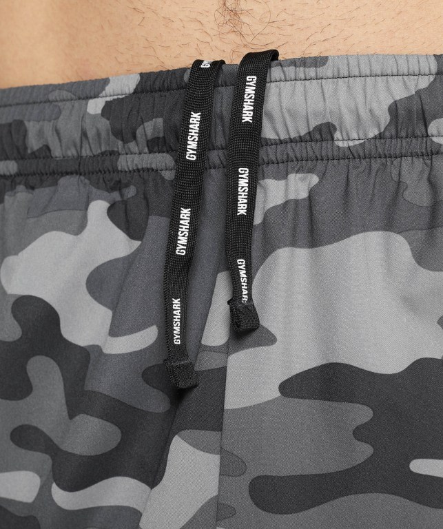 Gymshark Arrival Men's Shorts Grey | UAE-02GUQF