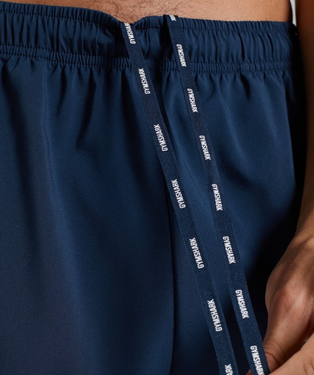 Gymshark Arrival Men's Shorts Navy | UAE-98LOEJ