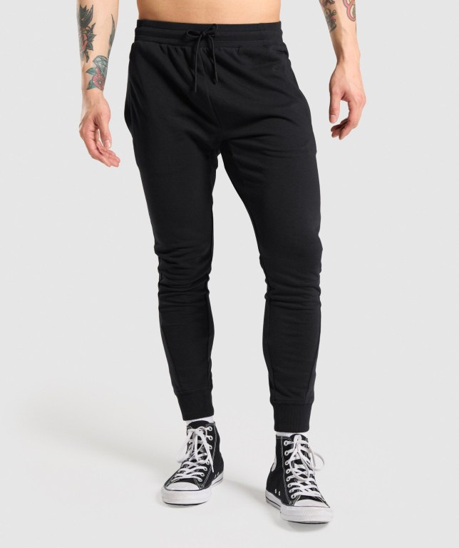 Gymshark Bold Men's Joggers Black / Camo | UAE-63TGSQ