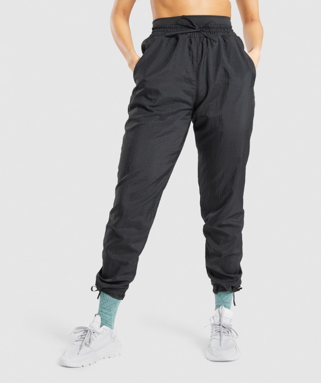 Gymshark CTY Women\'s Joggers Black | UAE-17YSTX