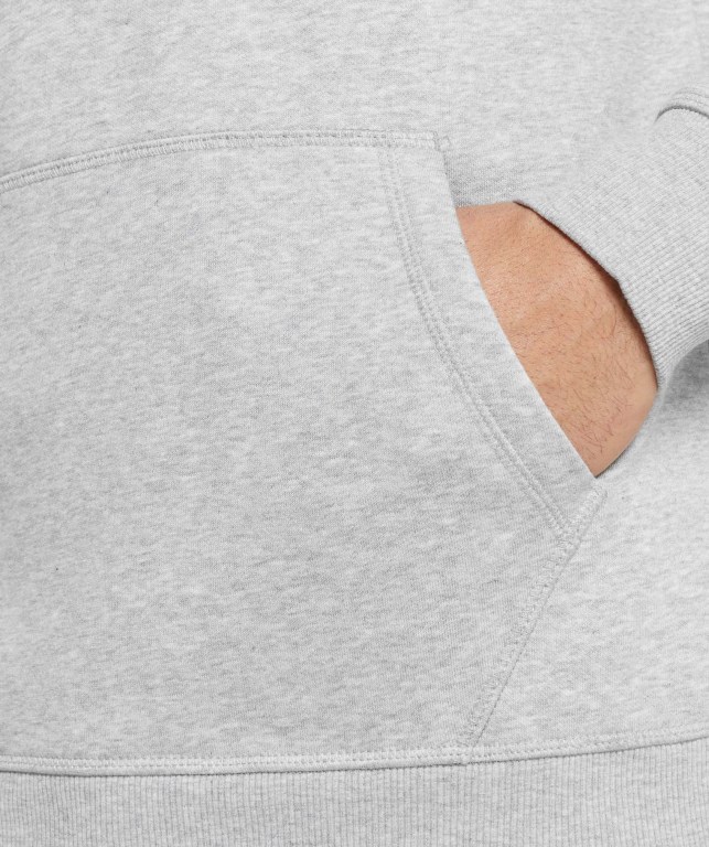 Gymshark Crest Men's Hoodies Light Grey | UAE-17OWKM