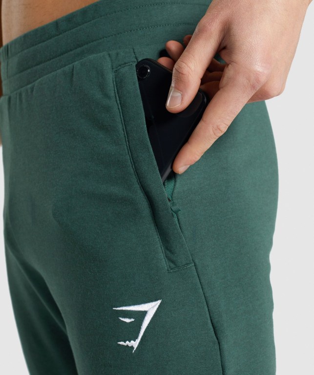 Gymshark Critical 2.0 Men's Joggers Dark Green | UAE-35MTXU