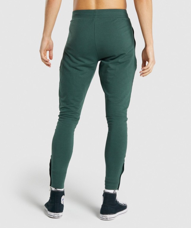 Gymshark Critical 2.0 Men's Joggers Dark Green | UAE-59VAUE