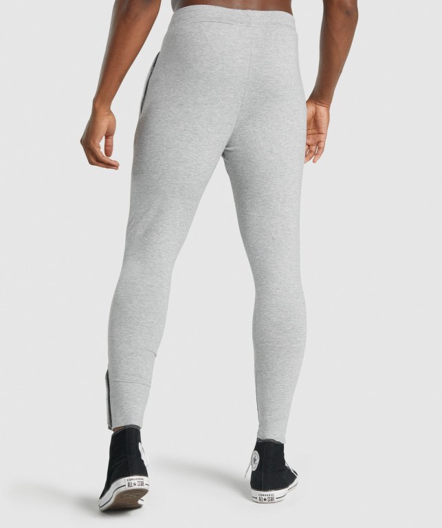 Gymshark Critical 2.0 Men's Joggers Light Grey | UAE-40GRAT