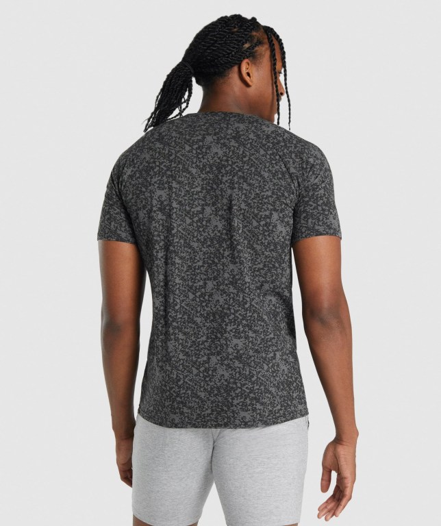 Gymshark Critical 2.0 Men's T Shirts Grey | UAE-31ICYF