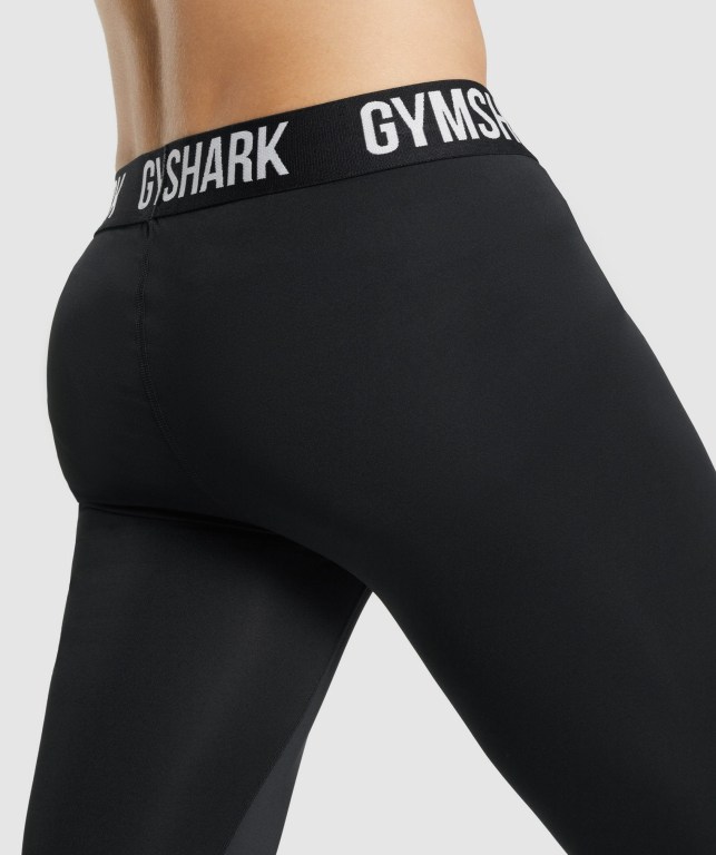 Gymshark Element Baselayer Men's Joggers Black | UAE-57KXZQ