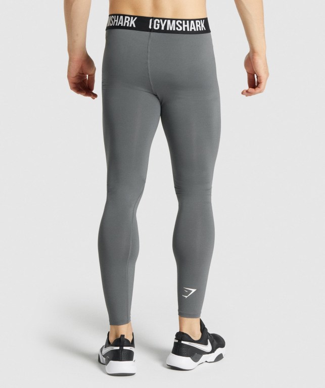 Gymshark Element Baselayer Men's Joggers Grey | UAE-90EUCR