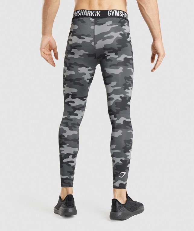 Gymshark Element Baselayer Men's Joggers Grey | UAE-95DNAK