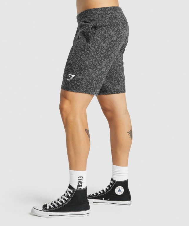 Gymshark Essential 7” Men's Shorts Grey | UAE-68WSRX