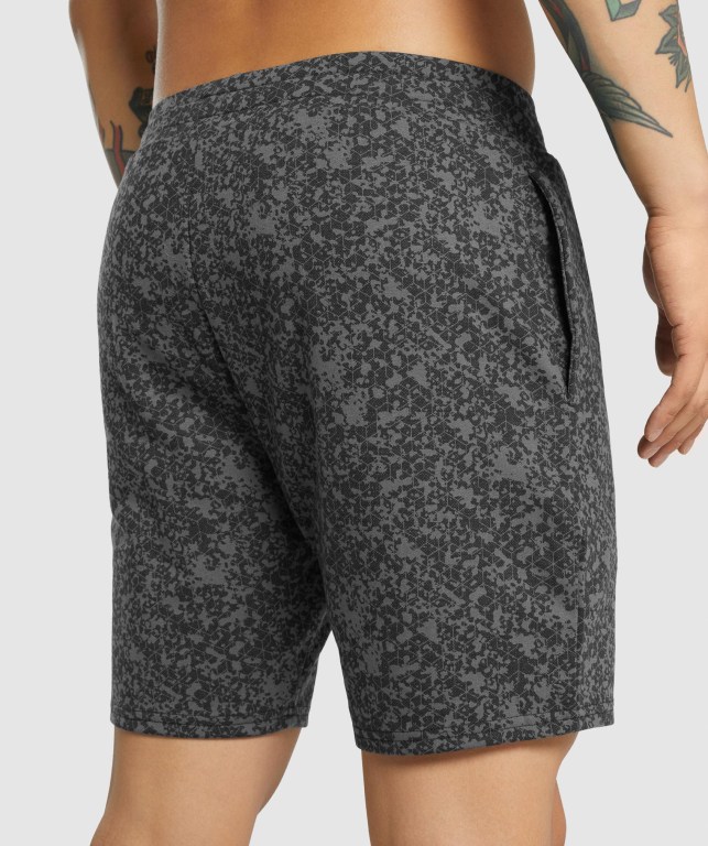 Gymshark Essential 7” Men's Shorts Grey | UAE-68WSRX