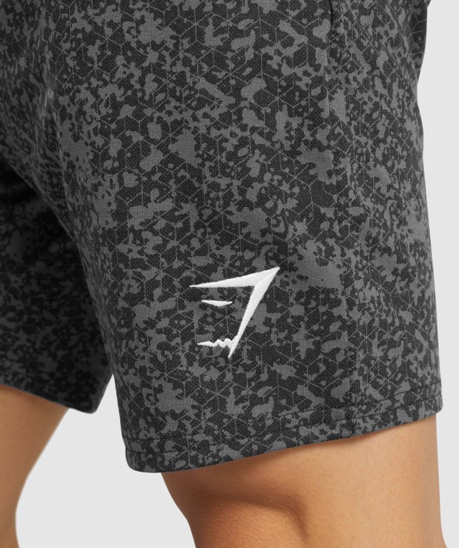 Gymshark Essential 7” Men's Shorts Grey | UAE-68WSRX