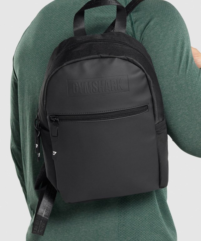 Gymshark Everyday Mini Men's Bags & Backpacks Black | UAE-27UAKH