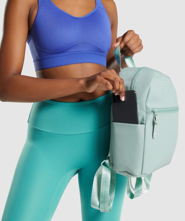 Gymshark Everyday Mini Women's Bags & Backpacks Light Blue | UAE-67CJSK