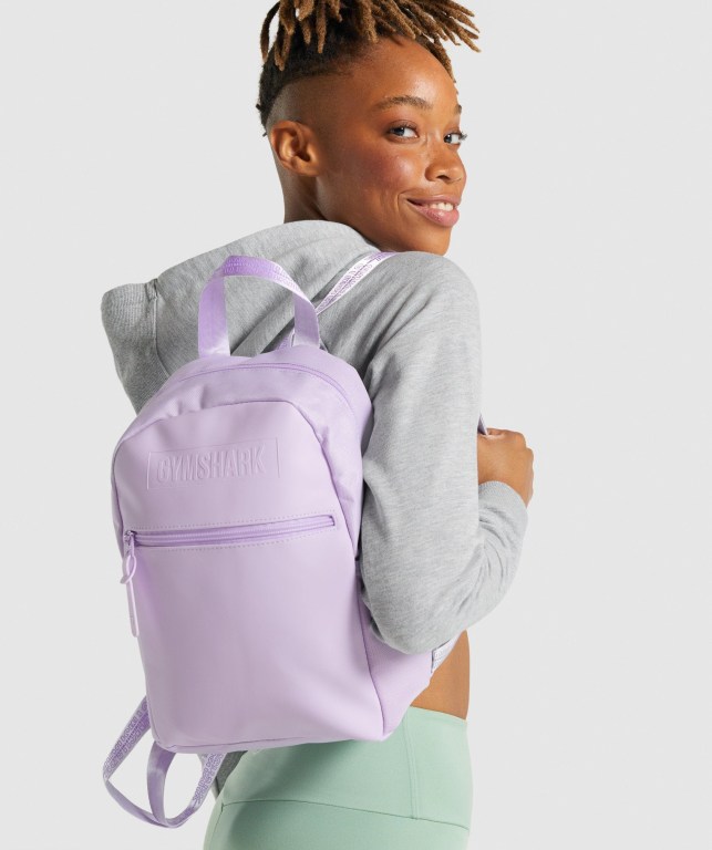 Gymshark Everyday Mini Women's Bags & Backpacks Light Purple | UAE-84HLER