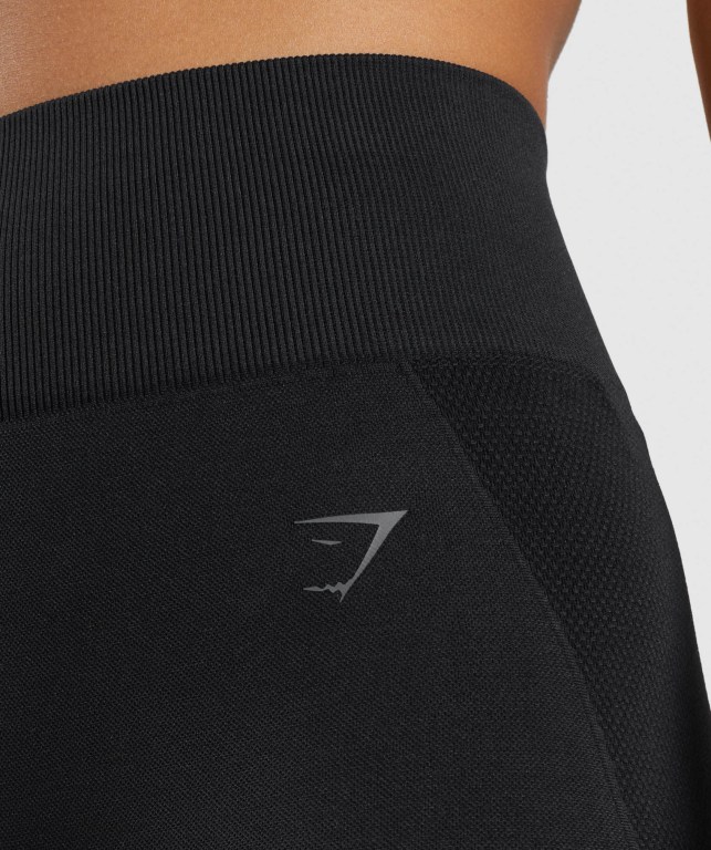 Gymshark Flex Cycling Women's Shorts Black | UAE-14RXZF