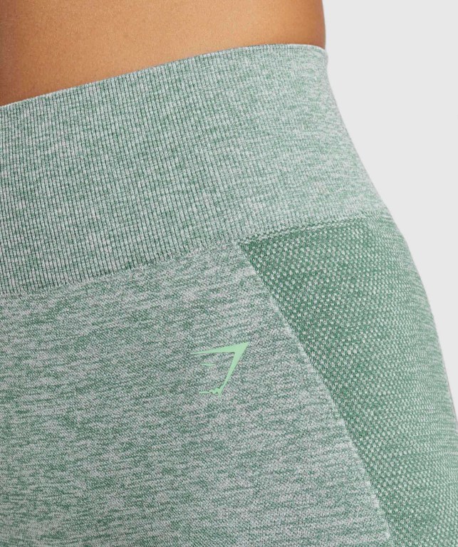 Gymshark Flex Cycling Women's Shorts Green | UAE-39YDOL