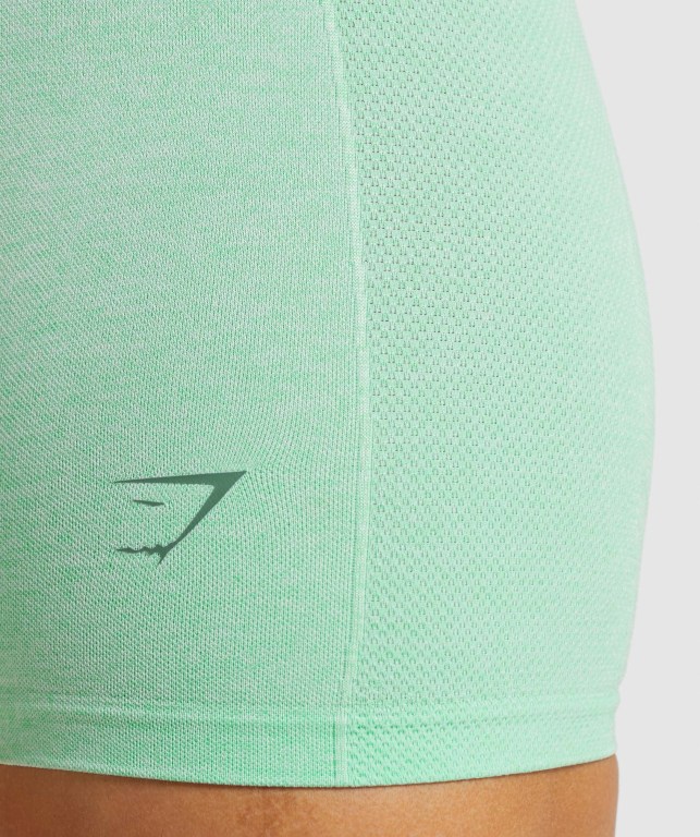 Gymshark Flex Women's Shorts Green | UAE-92KQGP