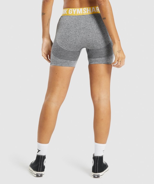 Gymshark Flex Women's Shorts Grey | UAE-92PBYS