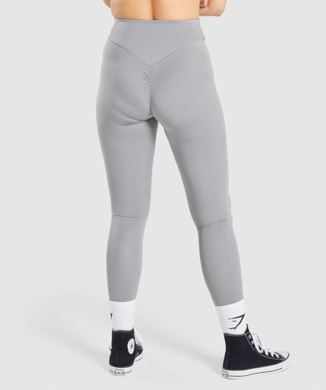 Gymshark GS Power High Waisted Women's Leggings Grey | UAE-28PGXJ