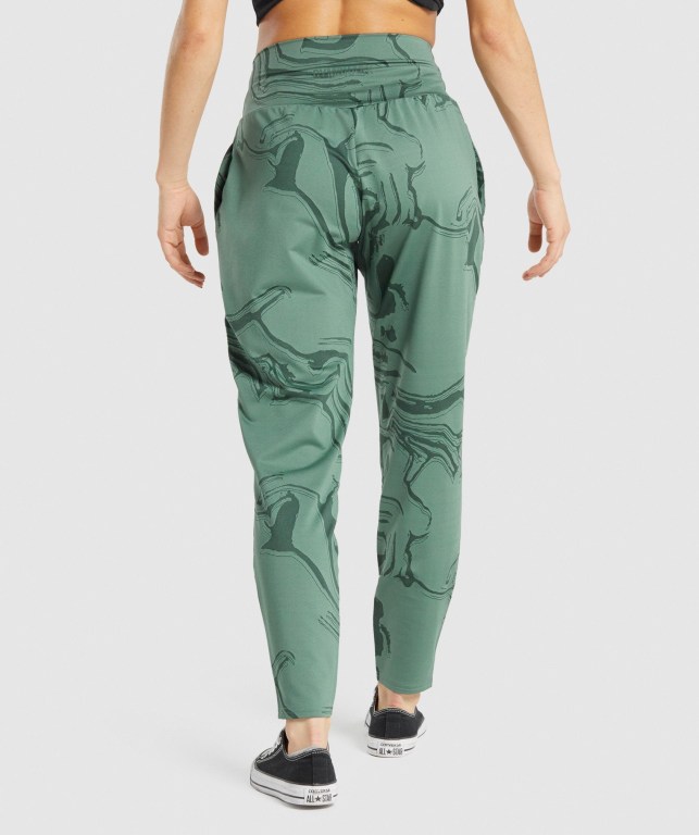 Gymshark GS Power Women's Joggers Green | UAE-61CFAE