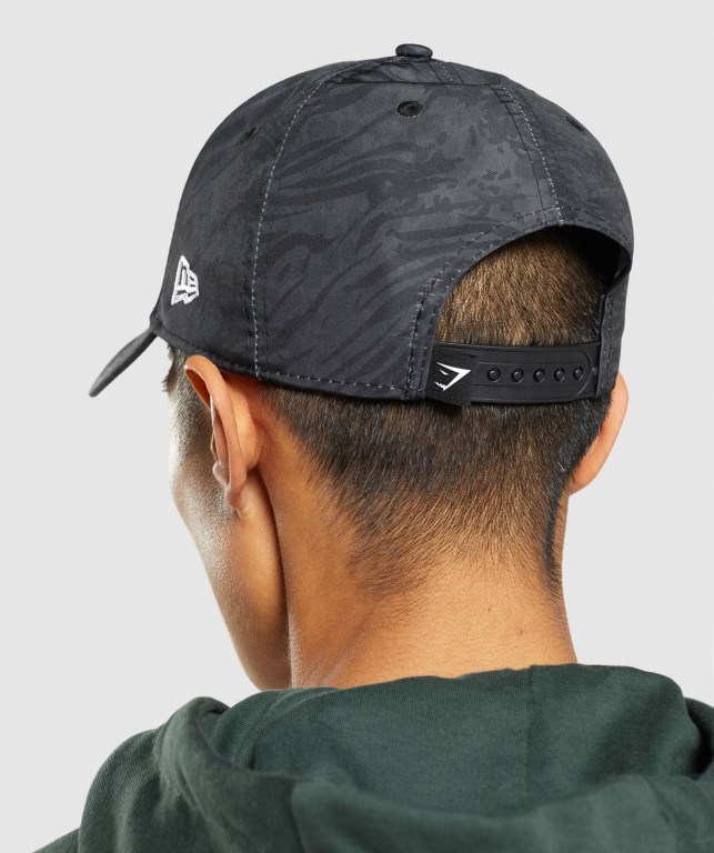 Gymshark Manimal Snapback Men's Headwear Black | UAE-29FIMA