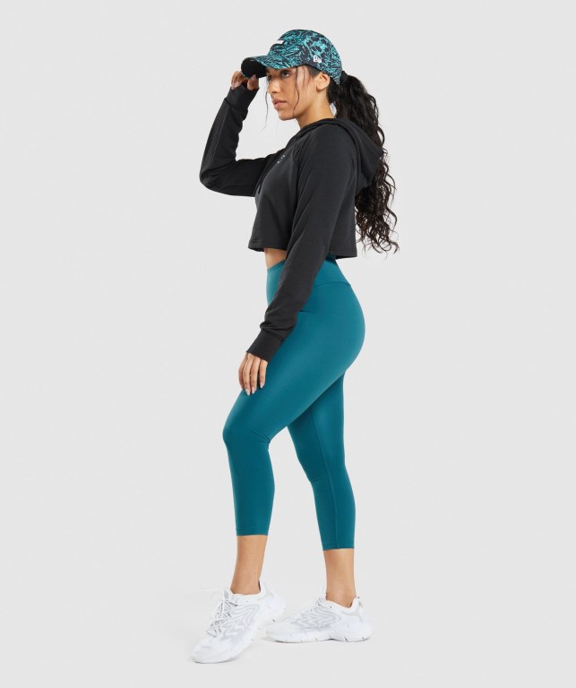 Gymshark Manimal Snapback Women's Headwear Turquoise | UAE-15DBEW