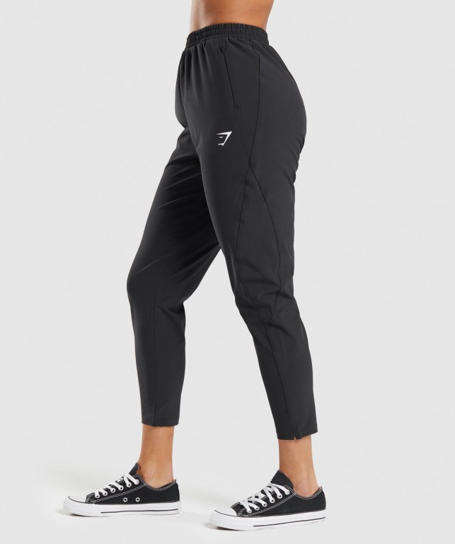 Gymshark Maximise Track Women's Joggers Black | UAE-68IGZD