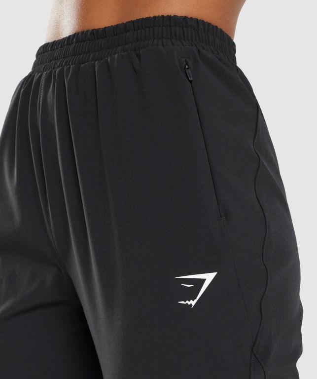 Gymshark Maximise Track Women's Joggers Black | UAE-68IGZD