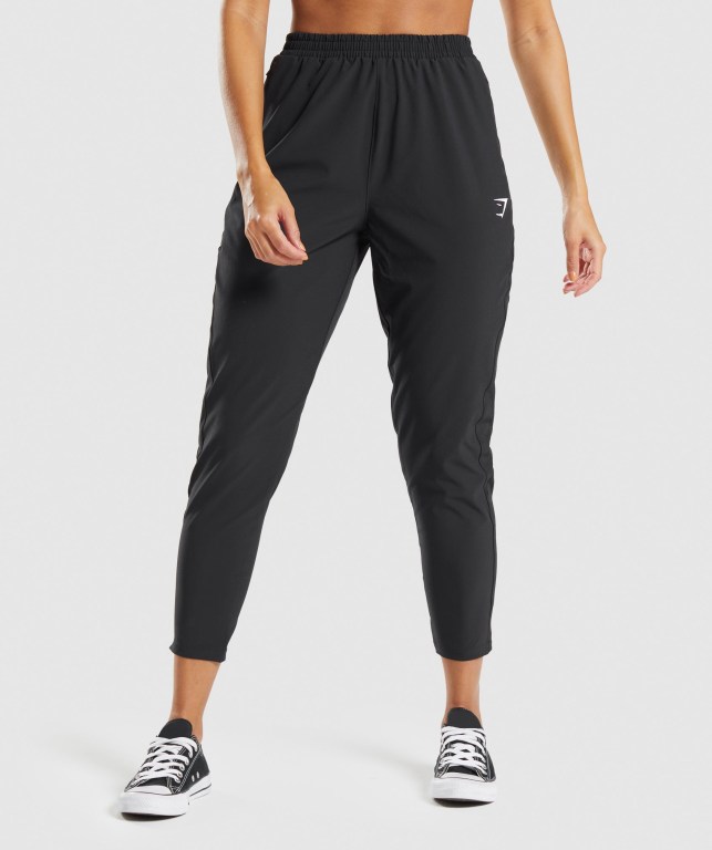 Gymshark Maximise Track Women\'s Joggers Black | UAE-68IGZD