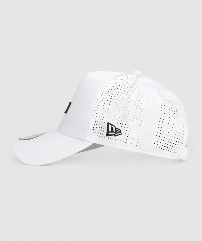 Gymshark New Era E-Frame Trucker Men's Headwear White | UAE-20BVIQ