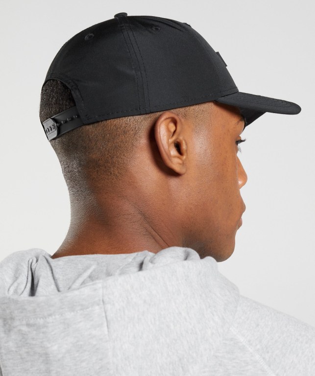 Gymshark New Era GS 9Forty Snapback Men's Headwear Black | UAE-38NXWK