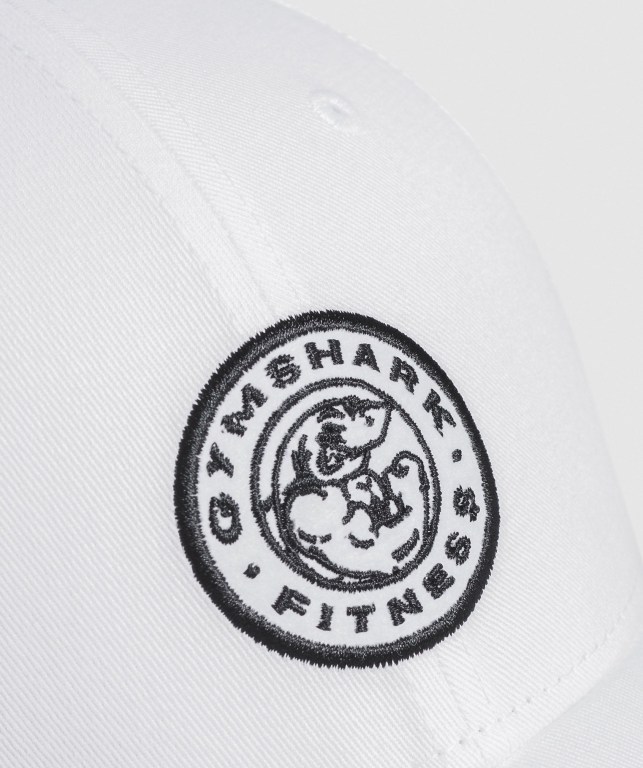 Gymshark New Era Legacy 9Forty Men's Headwear White | UAE-31HZES