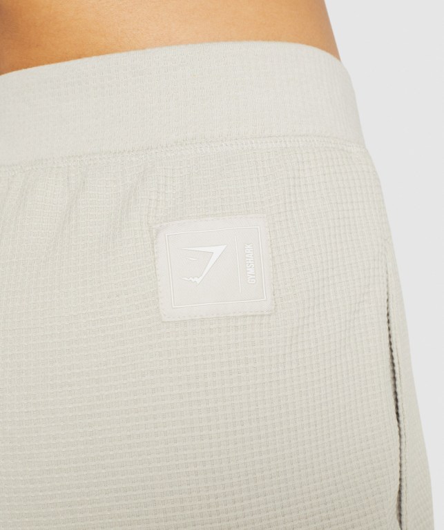 Gymshark Pause Loose Women's Shorts Grey | UAE-29YVMP