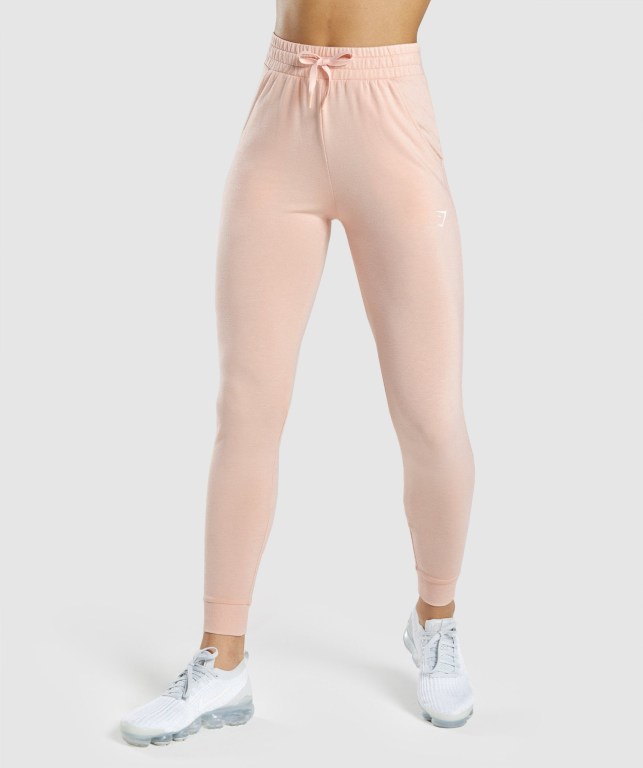 Gymshark Pippa Training Women\'s Joggers Light Pink | UAE-27KCUE